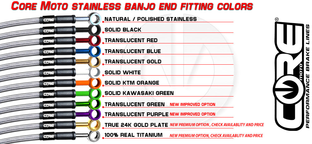 Core Moto Custom Brake Lines for Surron