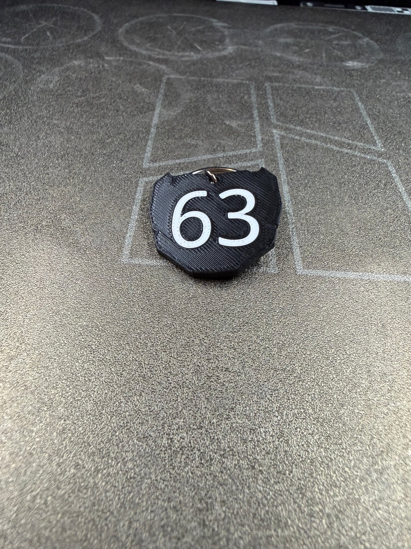 Motocutz Plate Keychain