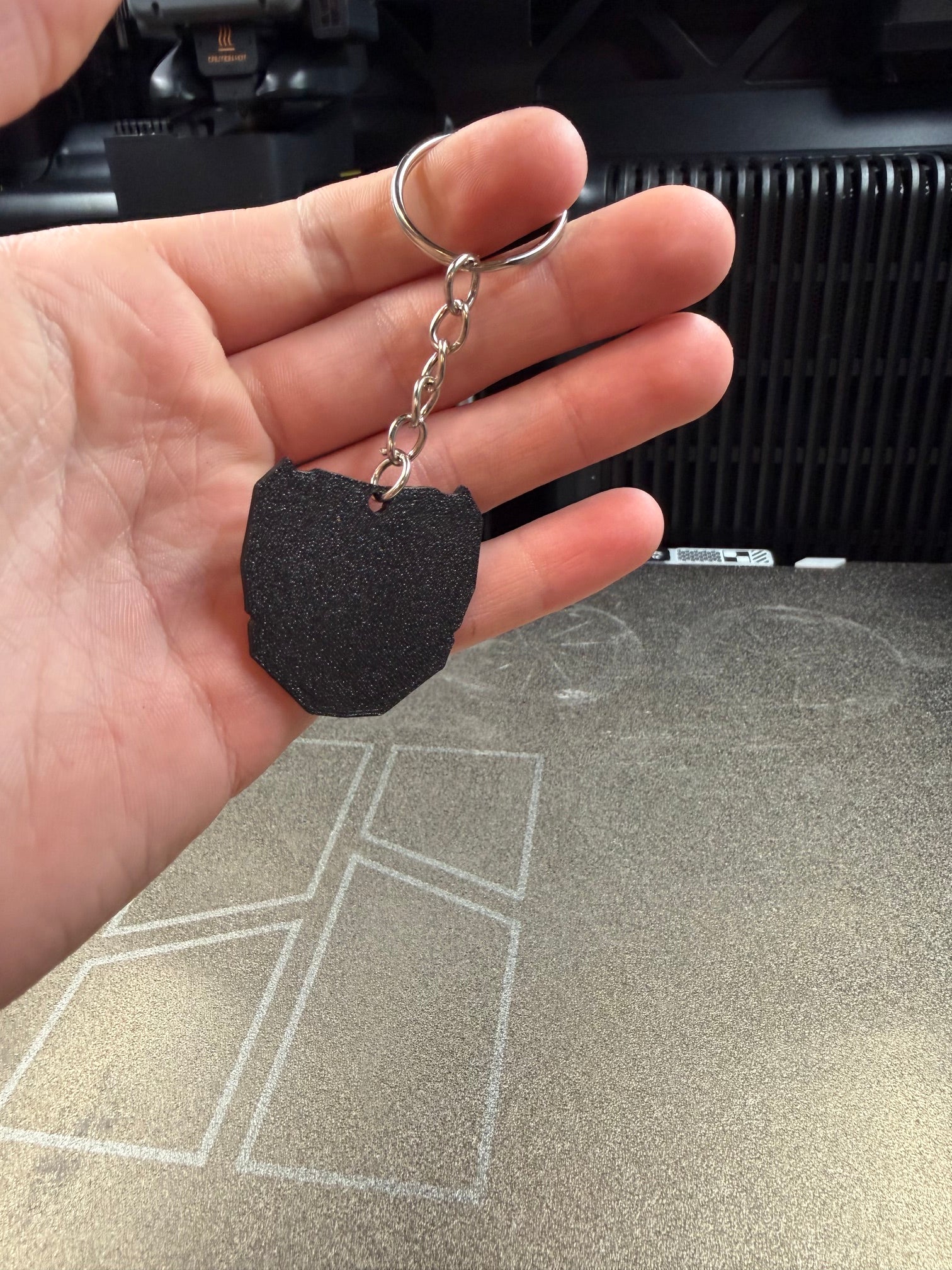 Custom Odi Number plate keychains